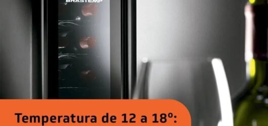 Adega Brastemp 12 Garrafas com Painel Touch – BZC12BE: O Toque de Elegância e Praticidade para Seu Lar